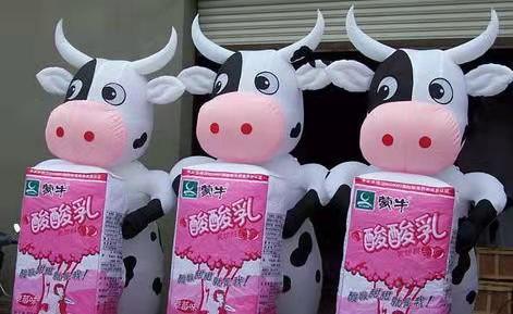 武威牛奶厂广告气模